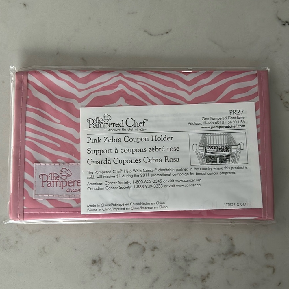 Pampered Chef Coupon Holder